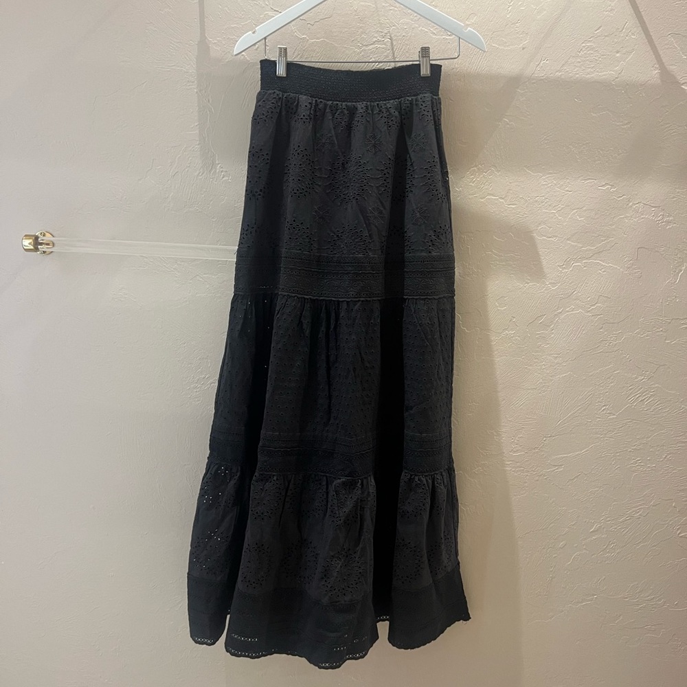 Alice & Olivia lace maxi skirt